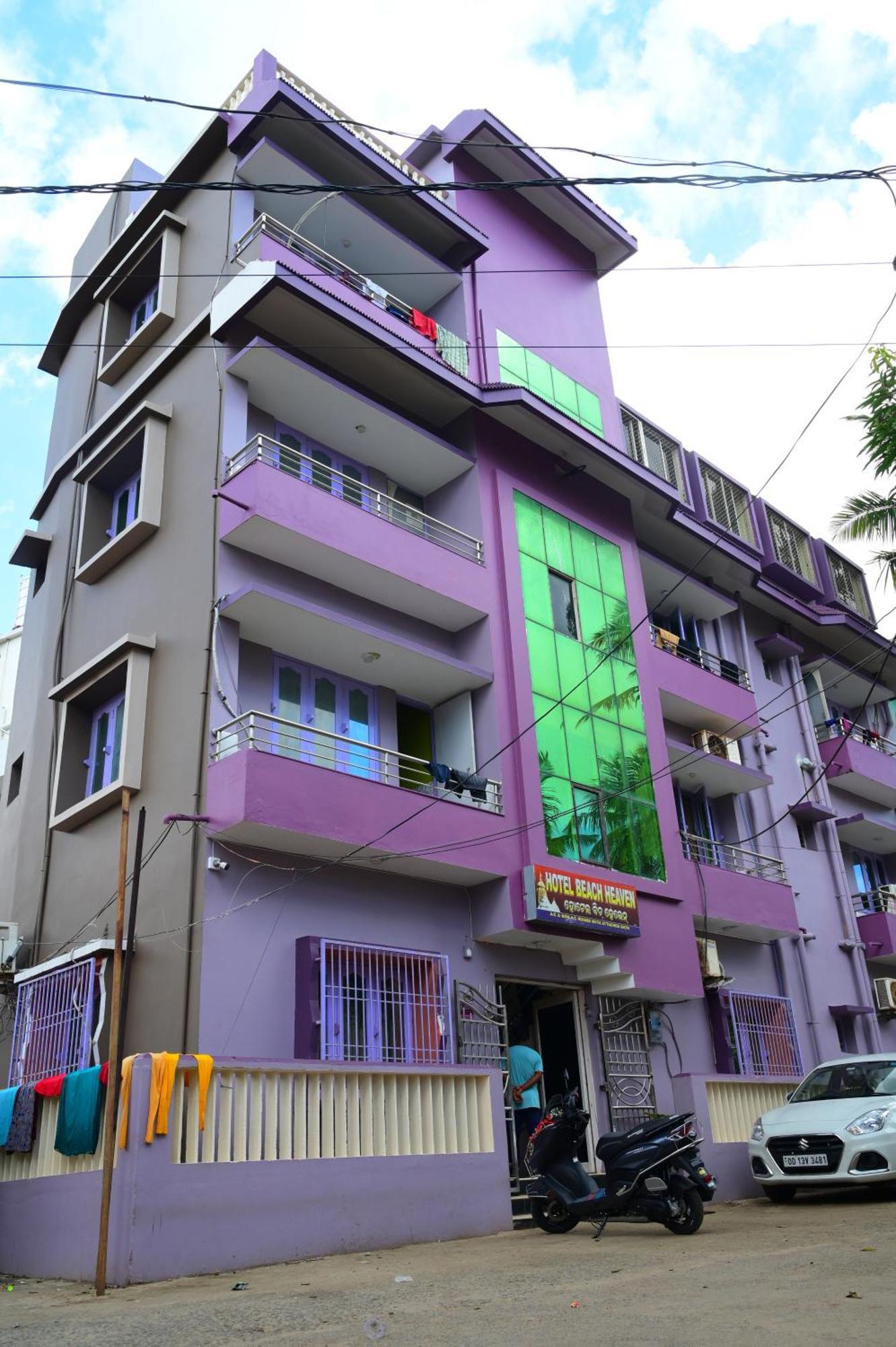 Mor Hotel Beach Heaven-স্বর্গদ্বার গোল্ডেন বিচ এবং মন্দিরের কাছে হোটেল বিচ হেভেন- Near Golden Beach & Temple Best Selling & Best Choice Of Travellers Puri Kültér fotó